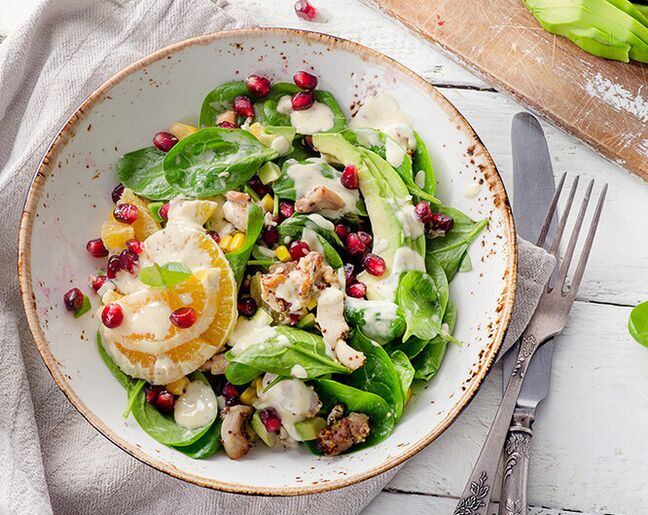 Vegetable and fruit dishes